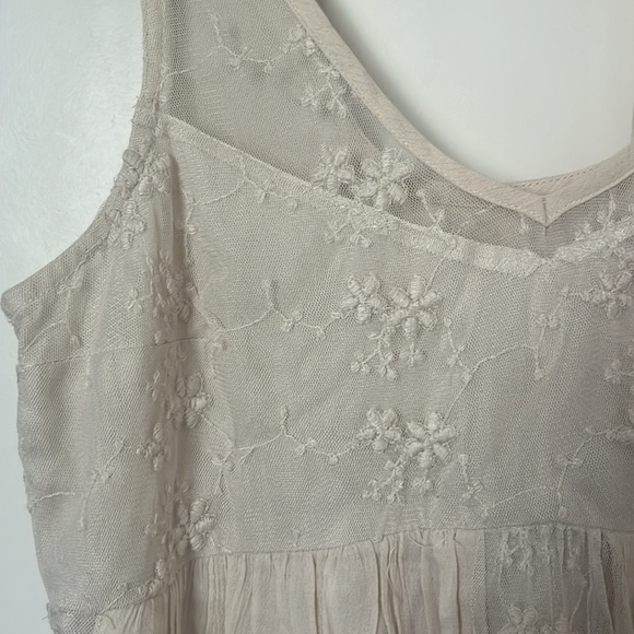 abercrombie and fitch mini flowly dress lace size X small lace - Picture 3 of 8